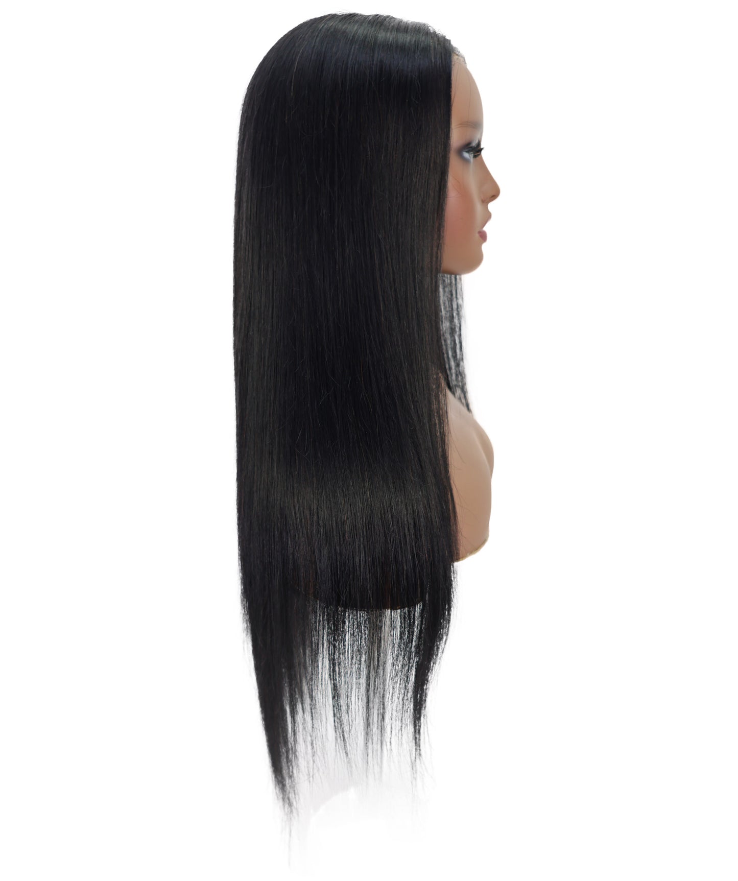 Sefina 28-Inch Straight Human Hair Lace Wig | Pre-Plucked Hairline, Glueless, Soft & Silky for Everyday Wear