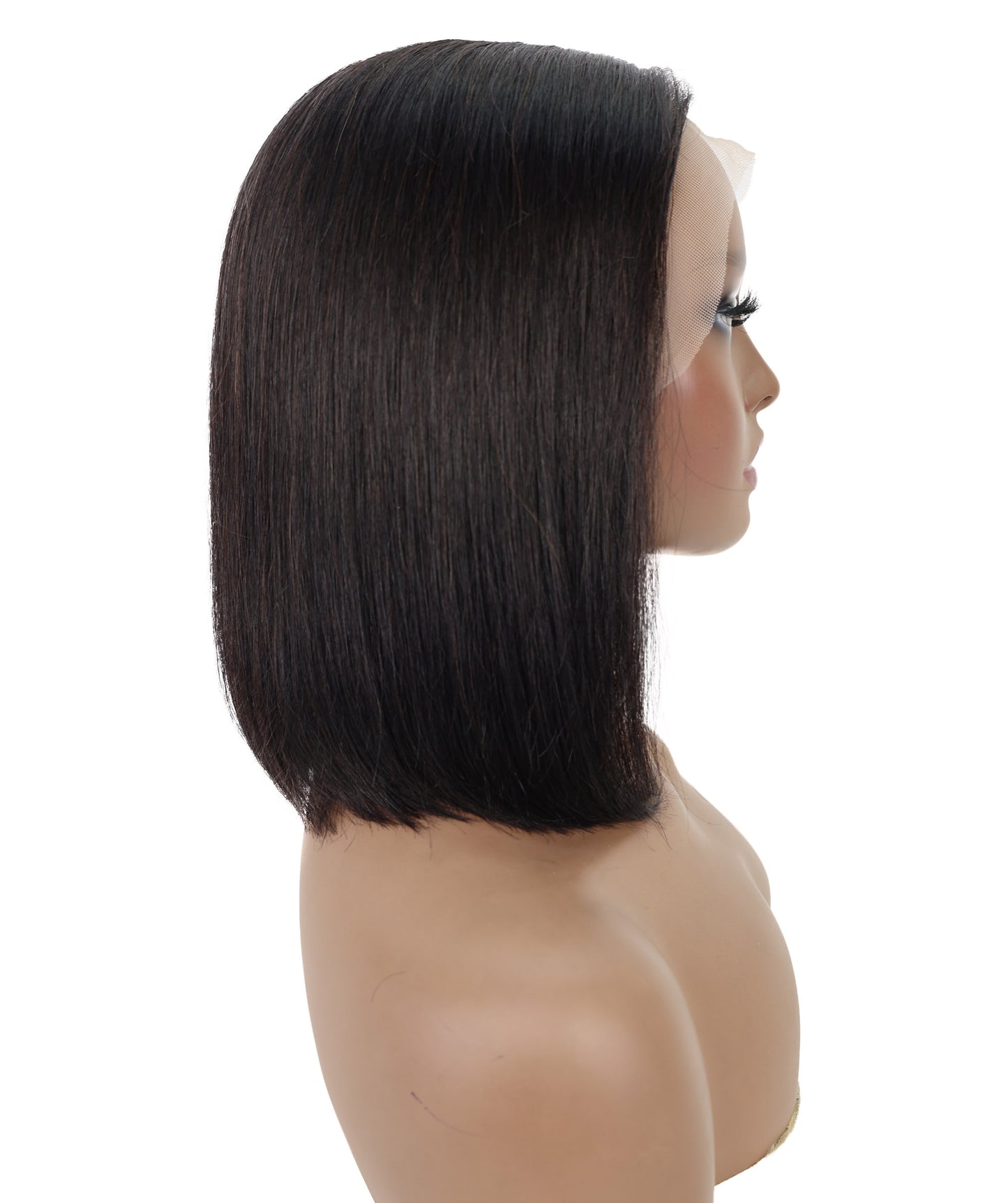 Sena 10.5-Inch Straight Human Hair Lace Wig | 100% Human Hair, 6x13 HD Lace Front | Natural Soft & Sleek for Effortless Style
