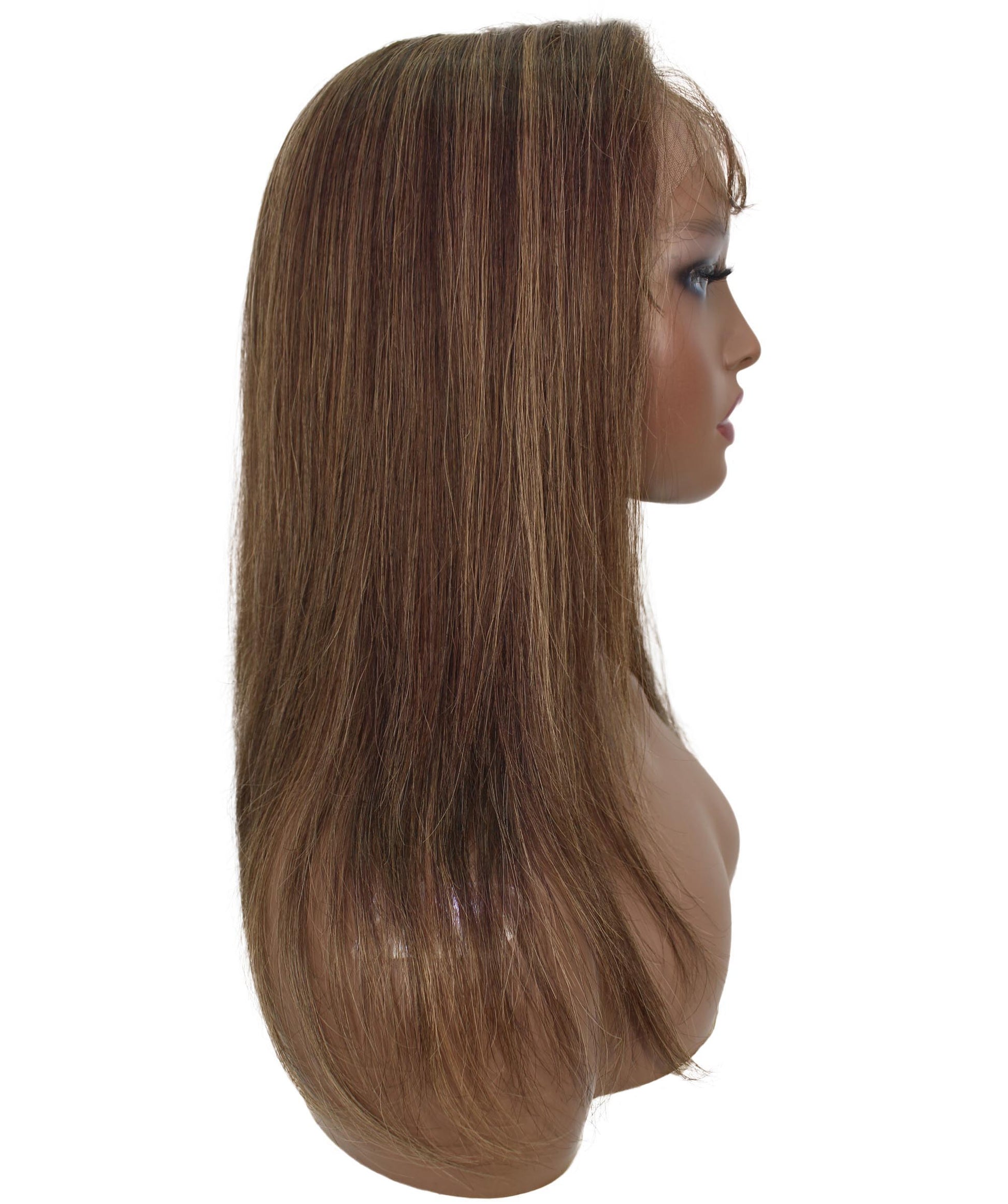 human hair lace front wig