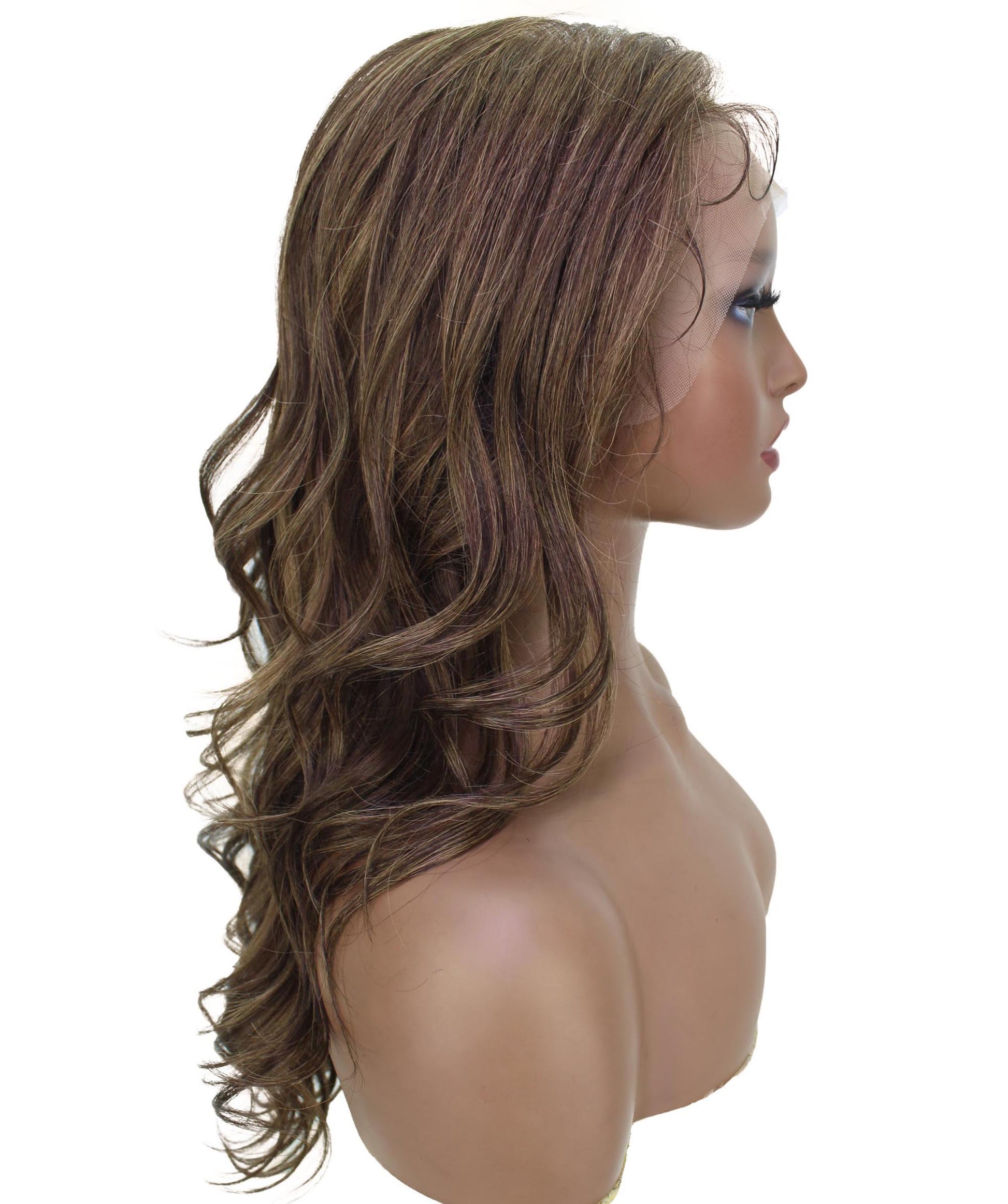 human hair lace front wig