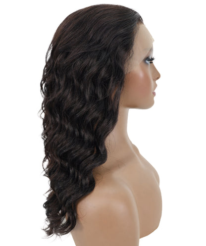 Nywele 18-Inch Curly Human Hair Lace Wig 6x13 HD Lace Front, Glueless & Natural | Soft, Voluminous Curls for Effortless Beauty