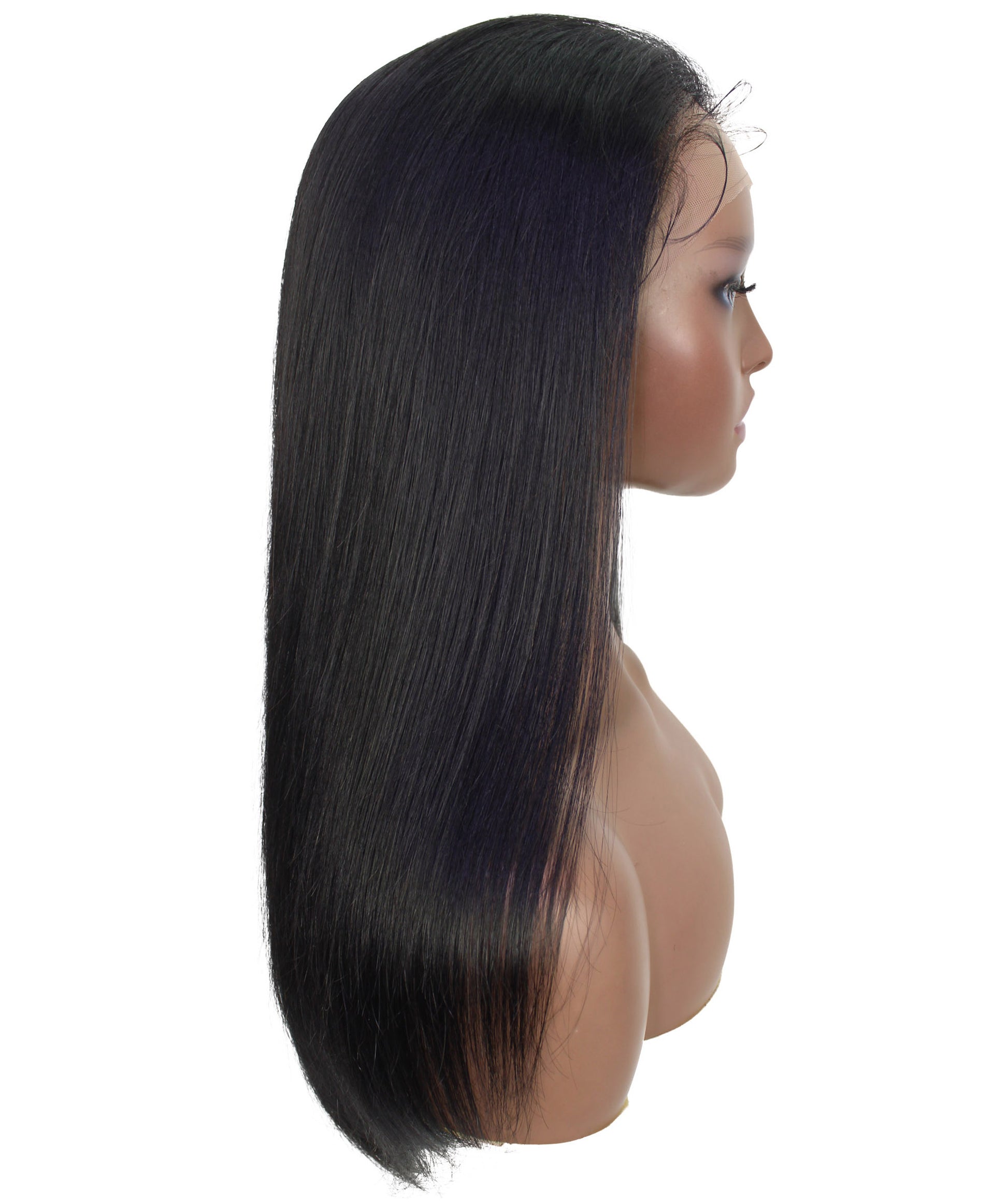 human hair lace front wig