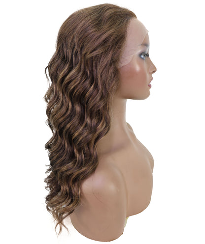 Nywele 18-Inch Curly Human Hair Lace Wig 6x13 HD Lace Front, Glueless & Natural | Soft, Voluminous Curls for Effortless Beauty