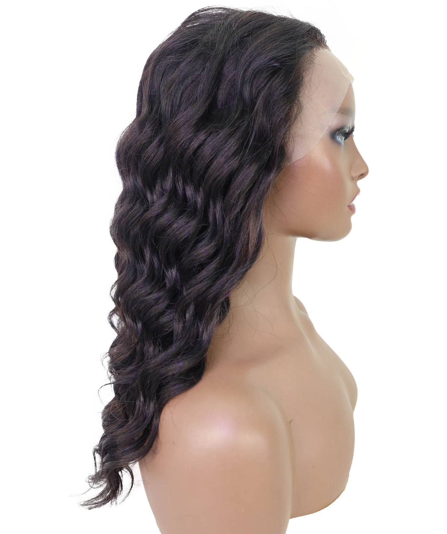 Nywele 18-Inch Curly Human Hair Lace Wig 6x13 HD Lace Front, Glueless & Natural | Soft, Voluminous Curls for Effortless Beauty