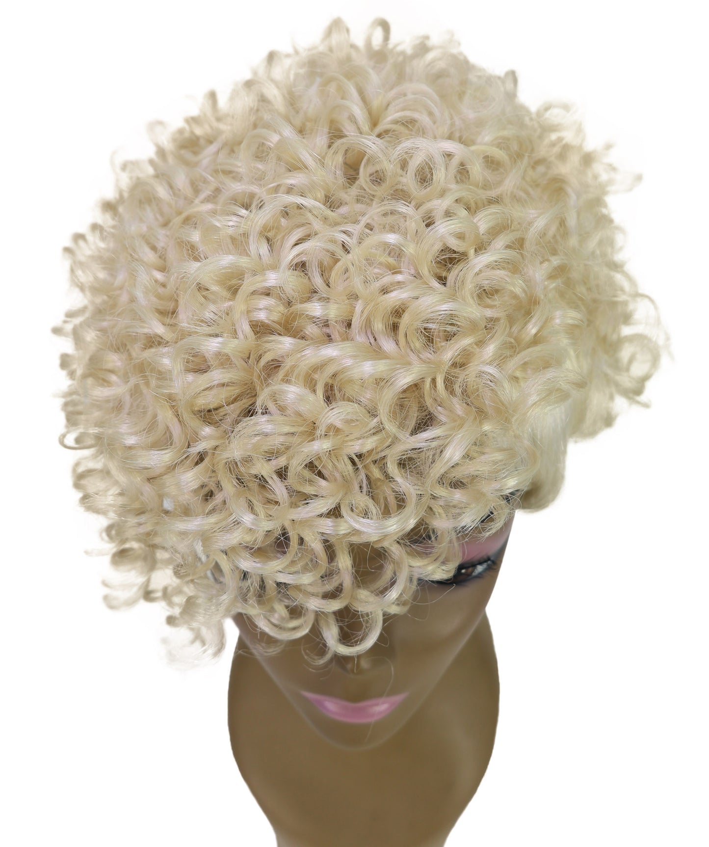 Keyshia Edgy Undercut Style Short Curly Pixie Wig
