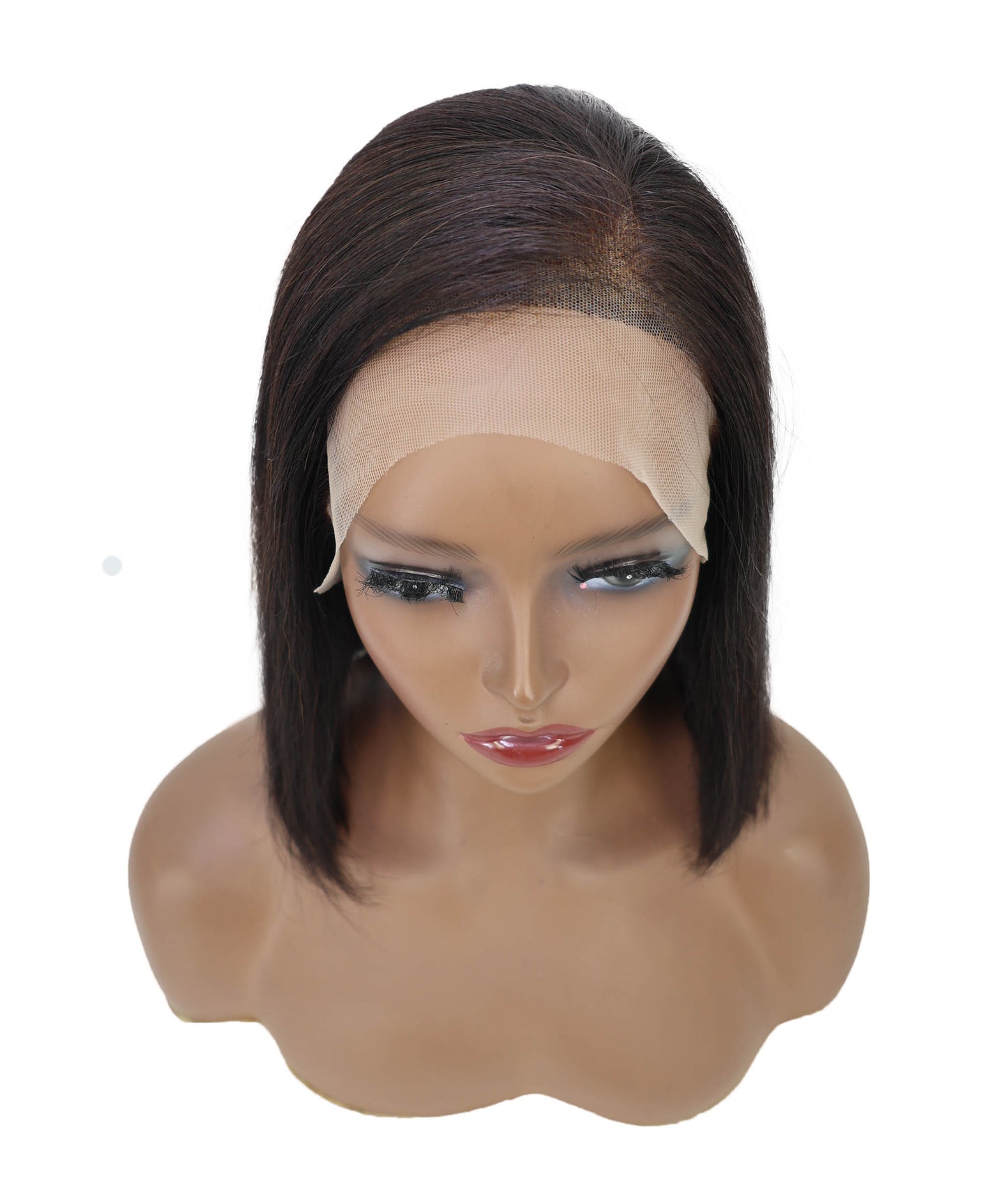 Sena 10.5-Inch Straight Human Hair Lace Wig | 100% Human Hair, 6x13 HD Lace Front | Natural Soft & Sleek for Effortless Style