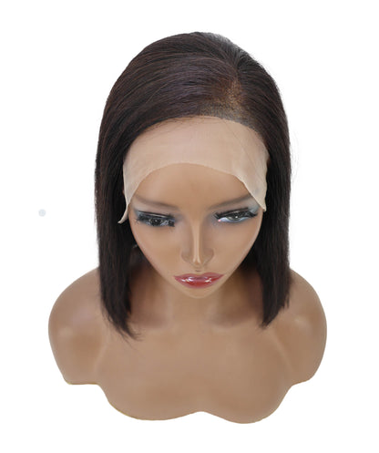 Sena 10.5-Inch Straight Human Hair Lace Wig | 100% Human Hair, 6x13 HD Lace Front | Natural Soft & Sleek for Effortless Style