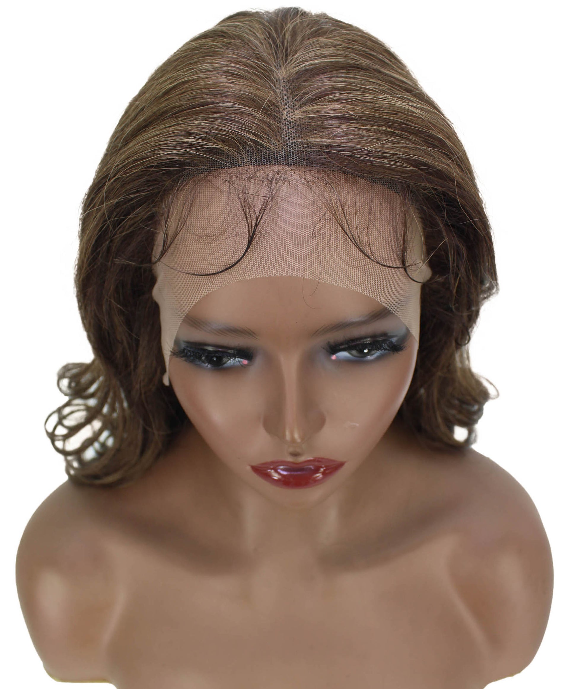 human hair lace front wig