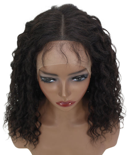 human hair lace front wig