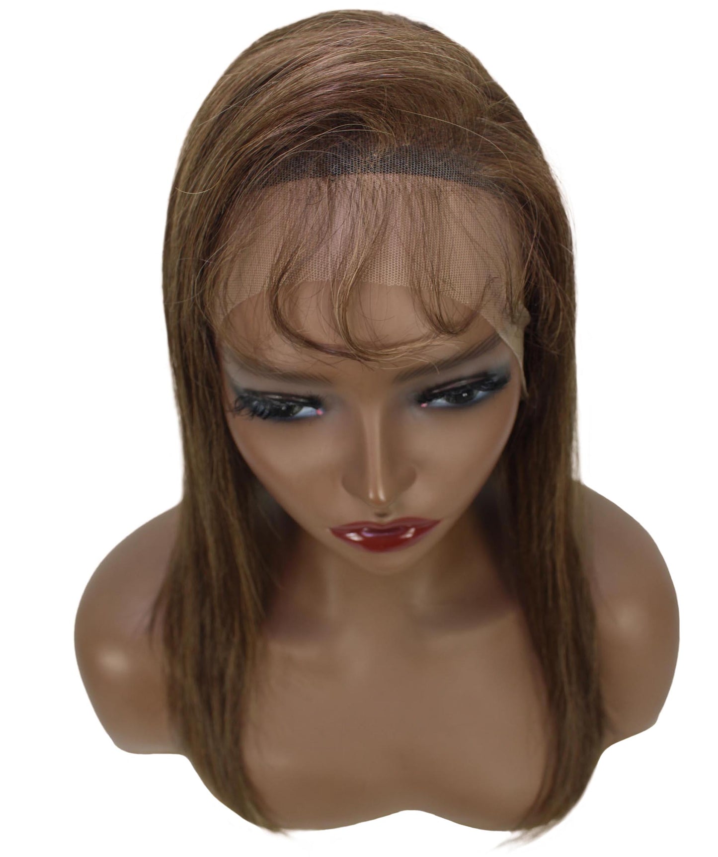 human hair lace front wig