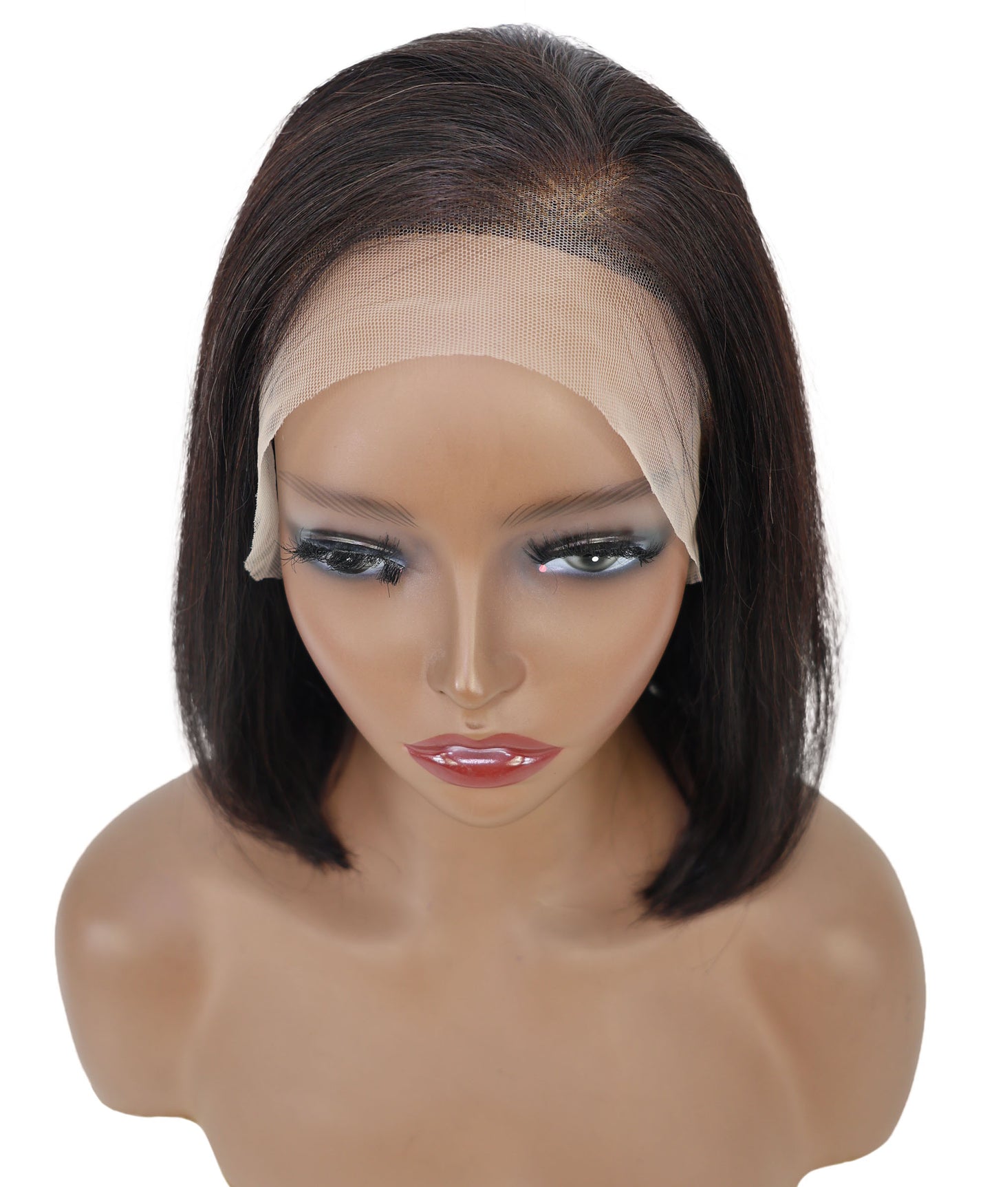 Sena 10.5-Inch Straight Human Hair Lace Wig | 100% Human Hair, 6x13 HD Lace Front | Natural Soft & Sleek for Effortless Style