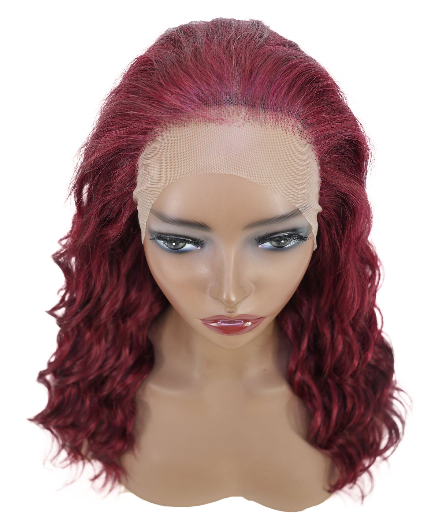 Nywele 18-Inch Curly Human Hair Lace Wig 6x13 HD Lace Front, Glueless & Natural | Soft, Voluminous Curls for Effortless Beauty