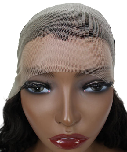 human hair lace front wig