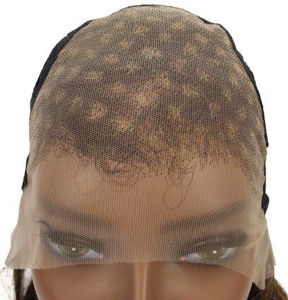 human hair lace front wig