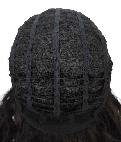 Nanette Soft, Flowing Shoulder-Length Wavy 12" Full Wig with Side Part