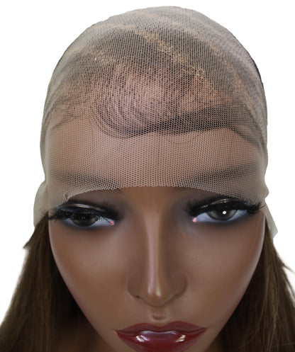 human hair lace front wig