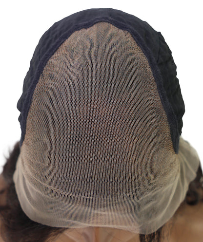 Nywele 18-Inch Curly Human Hair Lace Wig 6x13 HD Lace Front, Glueless & Natural | Soft, Voluminous Curls for Effortless Beauty