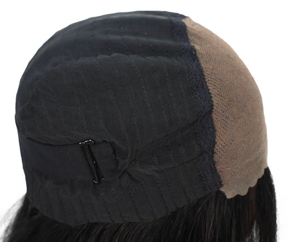 Sefina 28-Inch Straight Human Hair Lace Wig | Pre-Plucked Hairline, Glueless, Soft & Silky for Everyday Wear