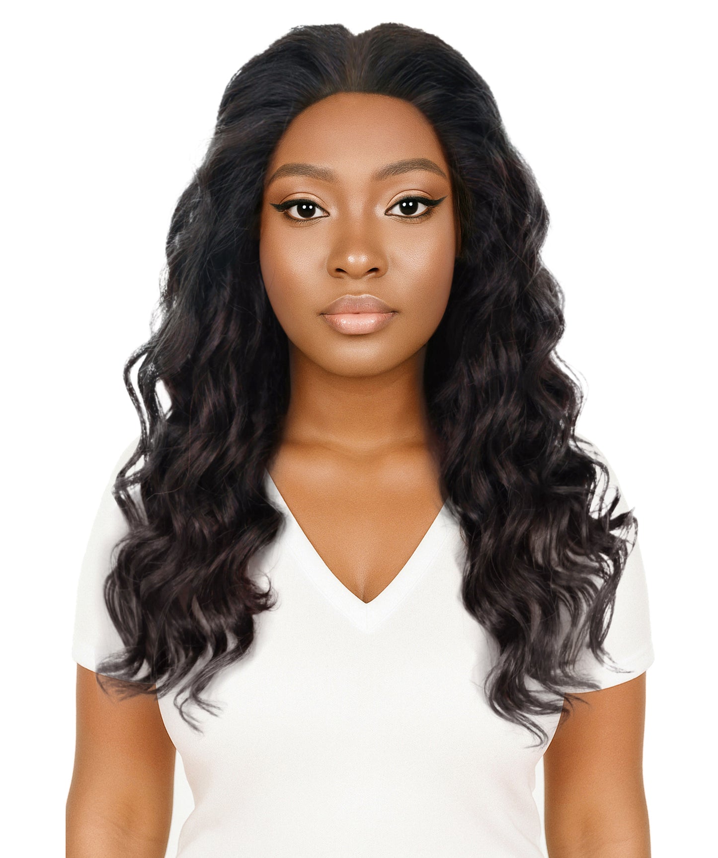Nywele 18-Inch Curly Human Hair Lace Wig 6x13 HD Lace Front, Glueless & Natural | Soft, Voluminous Curls for Effortless Beauty