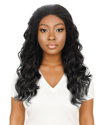 Nywele 18-Inch Curly Human Hair Lace Wig 6x13 HD Lace Front, Glueless & Natural | Soft, Voluminous Curls for Effortless Beauty