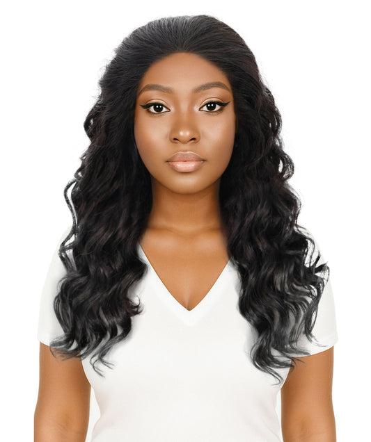 Nywele 18-Inch Curly Human Hair Lace Wig 6x13 HD Lace Front, Glueless & Natural | Soft, Voluminous Curls for Effortless Beauty