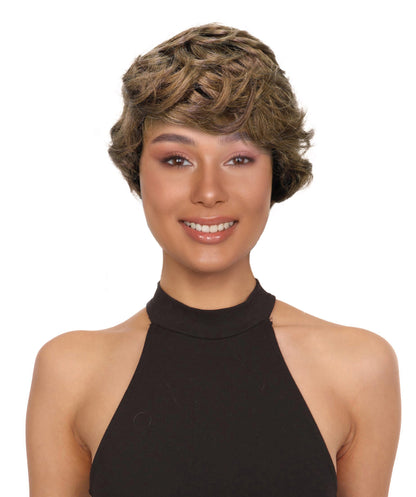 Alabama Pixie Cut Short Wavy Wig