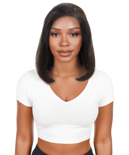 Sena 10.5-Inch Straight Human Hair Lace Wig | 100% Human Hair, 6x13 HD Lace Front | Natural Soft & Sleek for Effortless Style