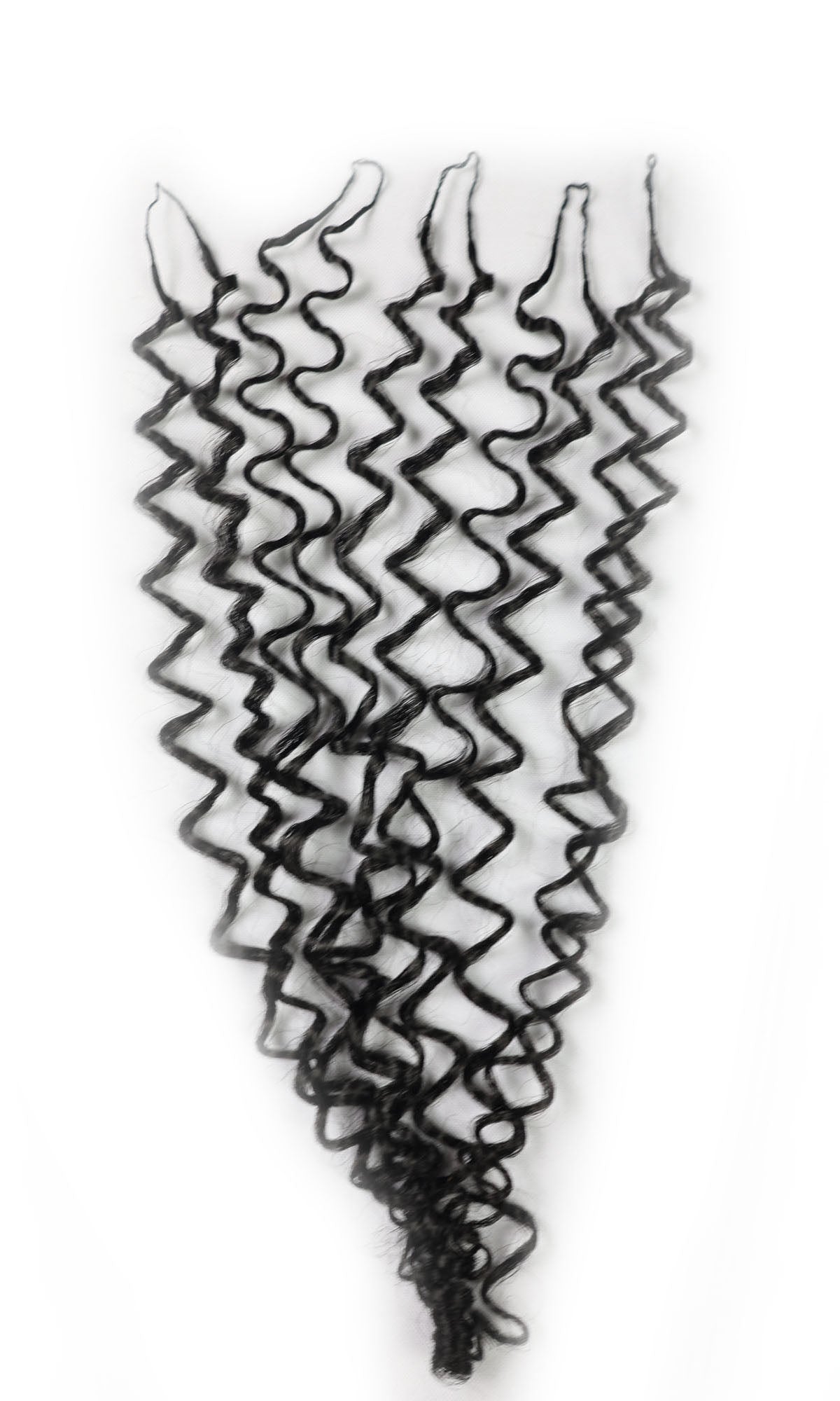 LUXLUXE Burmese Synthetic Crochet Hair Extensions – 14" 78g, 18" 100g, 22" 120g Pre Separated 100 Strands Feather Hairpiece for Soft Curly Protective Styles