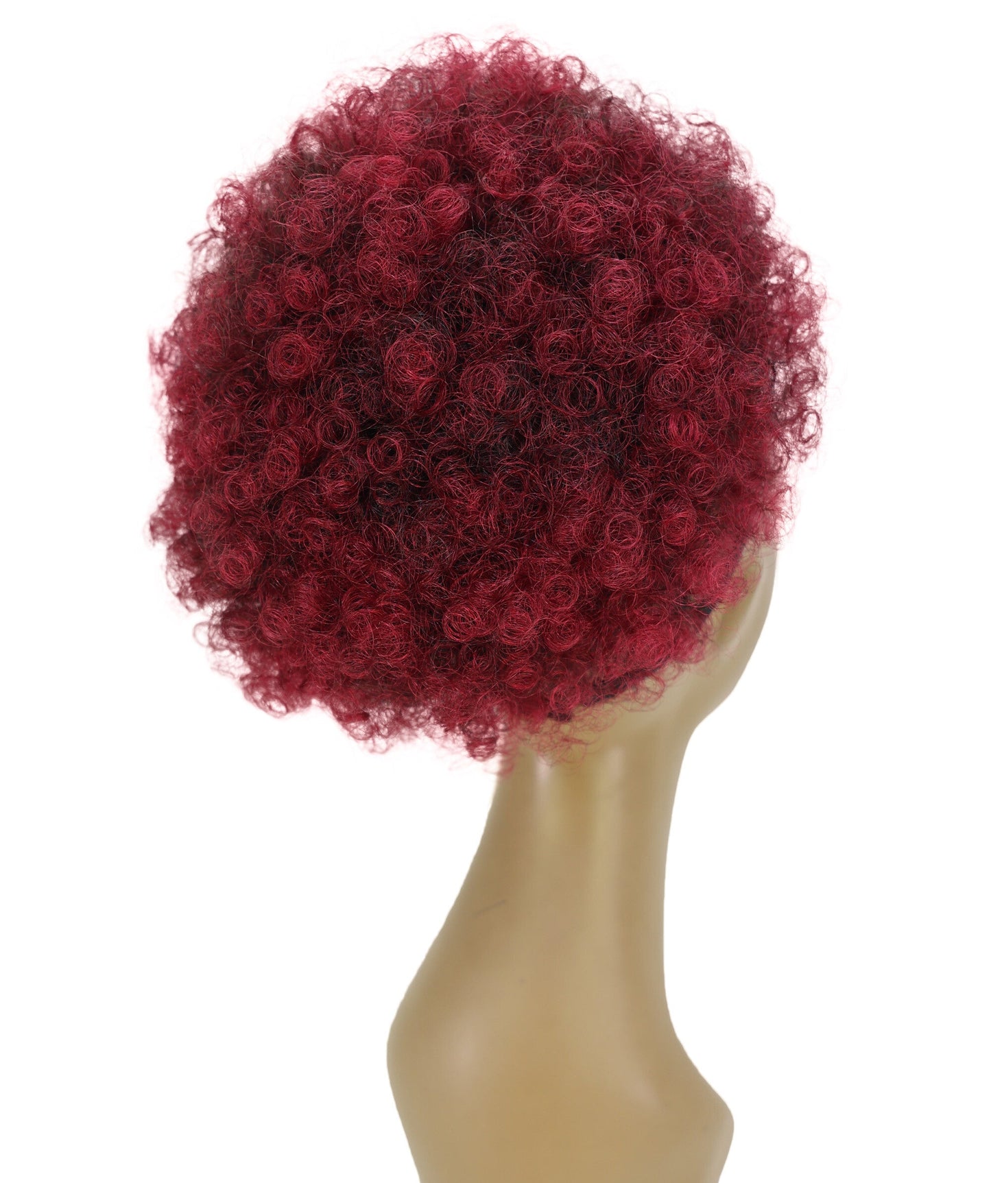 LUXLUXE Pony Afro Kinky Curly Medium and Large Hair Extension – Rounded Style Hairpiece Retro Inspired
