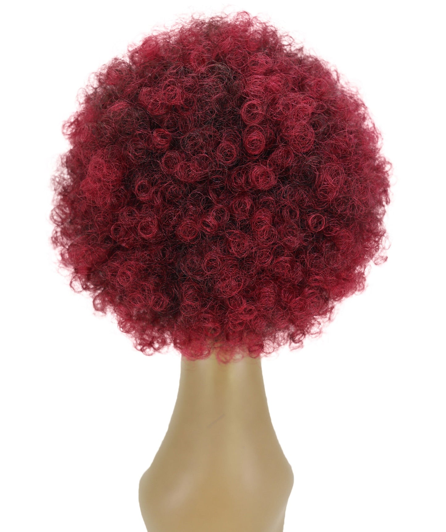 LUXLUXE Pony Afro Kinky Curly Medium and Large Hair Extension – Rounded Style Hairpiece Retro Inspired