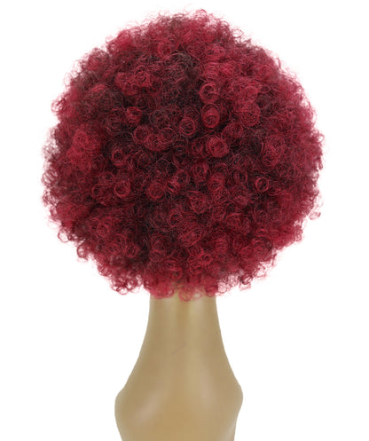 LUXLUXE Pony Afro Kinky Curly Medium and Large Hair Extension – Rounded Style Hairpiece Retro Inspired