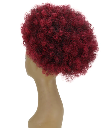 LUXLUXE Pony Afro Kinky Curly Medium and Large Hair Extension – Rounded Style Hairpiece Retro Inspired
