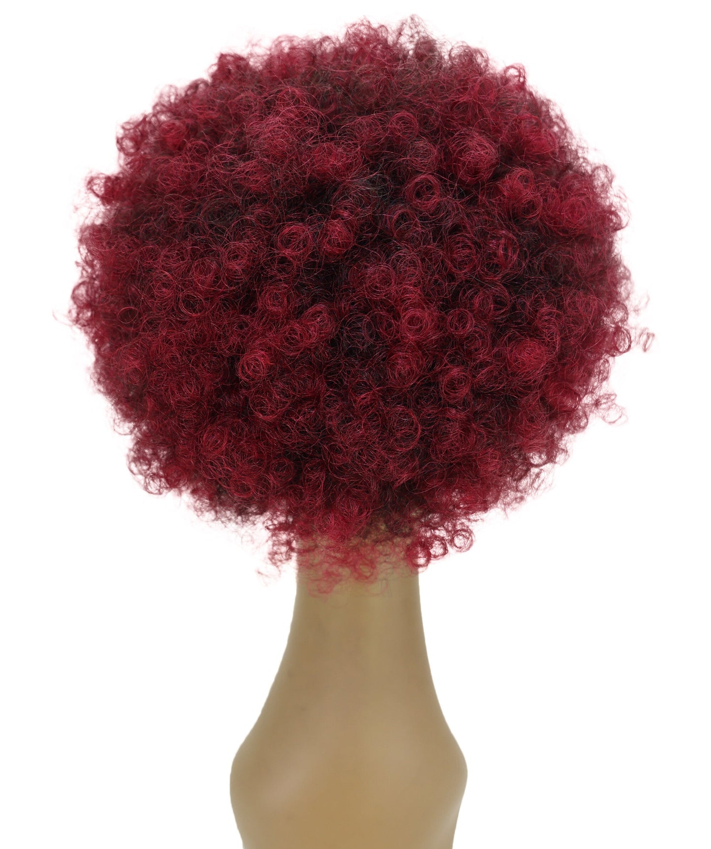 LUXLUXE Pony Afro Kinky Curly Medium and Large Hair Extension – Rounded Style Hairpiece Retro Inspired