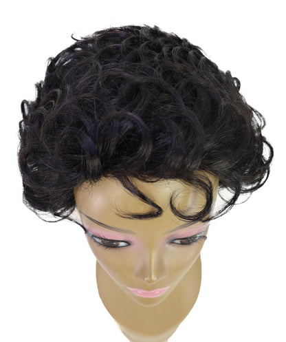 VALERIE 9.5" Short Natural Volume Curly Synthetic Wig