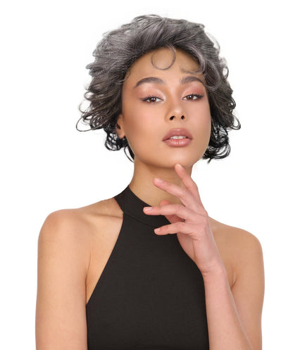 VALERIE 9.5" Short Natural Volume Curly Synthetic Wig