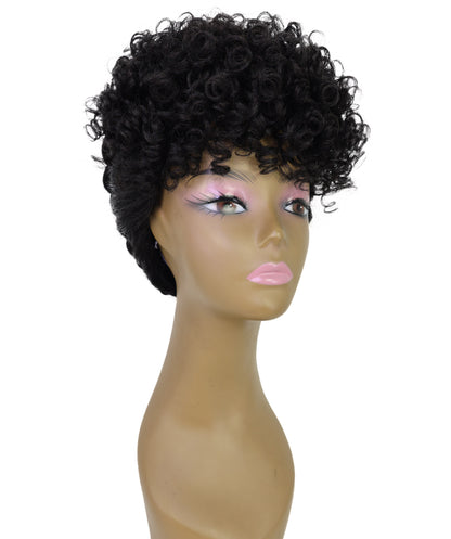 Zala Natural Bounce, Voluminous Texture, 9" Short Curly full Wig for Women