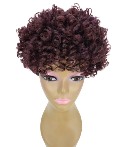 Zala Natural Bounce, Voluminous Texture, 9" Short Curly full Wig for Women