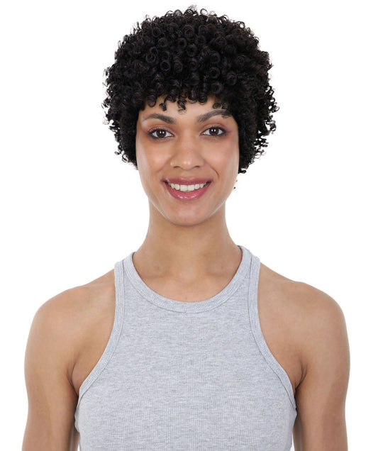 Beebee Sleek Angle-Cut Bob 9 Inch Full Wig with Side Bangs Wig