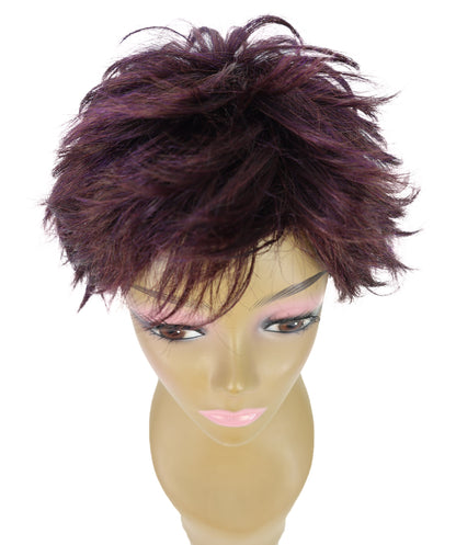 Brandice Short Layered Straight Shag Wig for Everyday Confidence