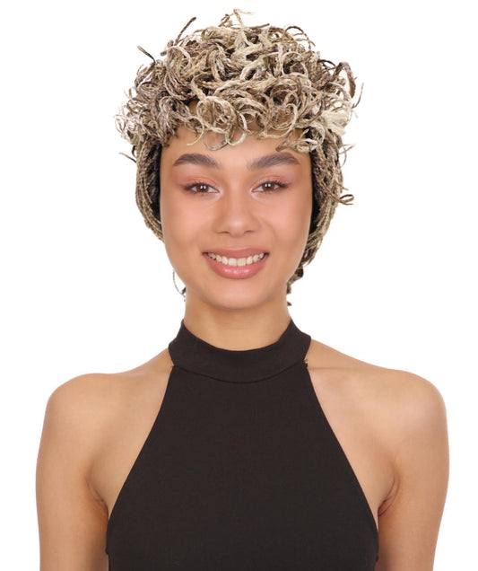 Zora Undercut Longer Layers Pixie Short 10 Inch Wig with Tousled Curly