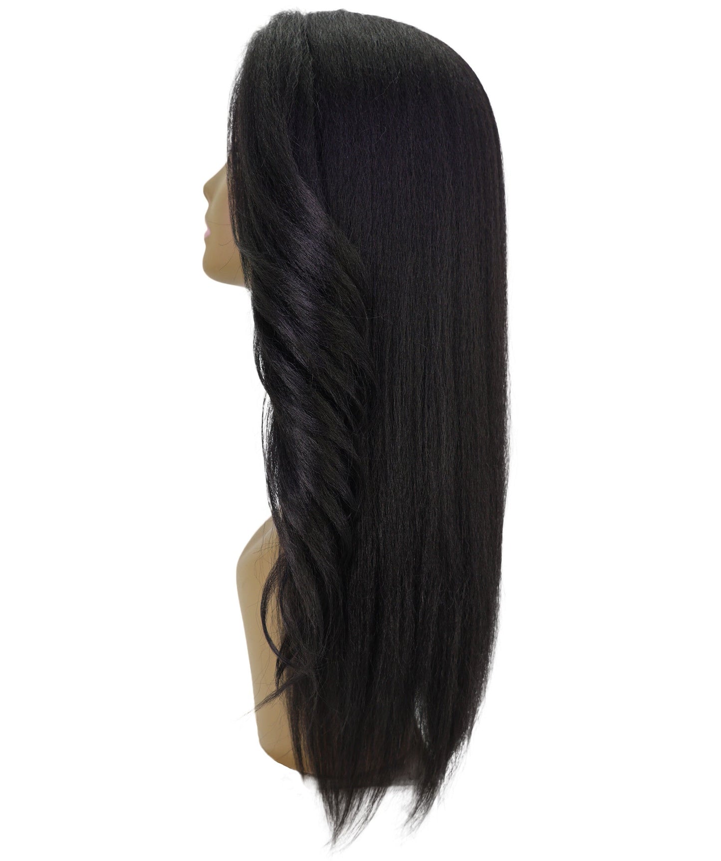 LUXLUXE Women Long Straight Full Wig – 21" Sleek Natural Looking 199g Hair Heat Resistant Synthetic Fiber