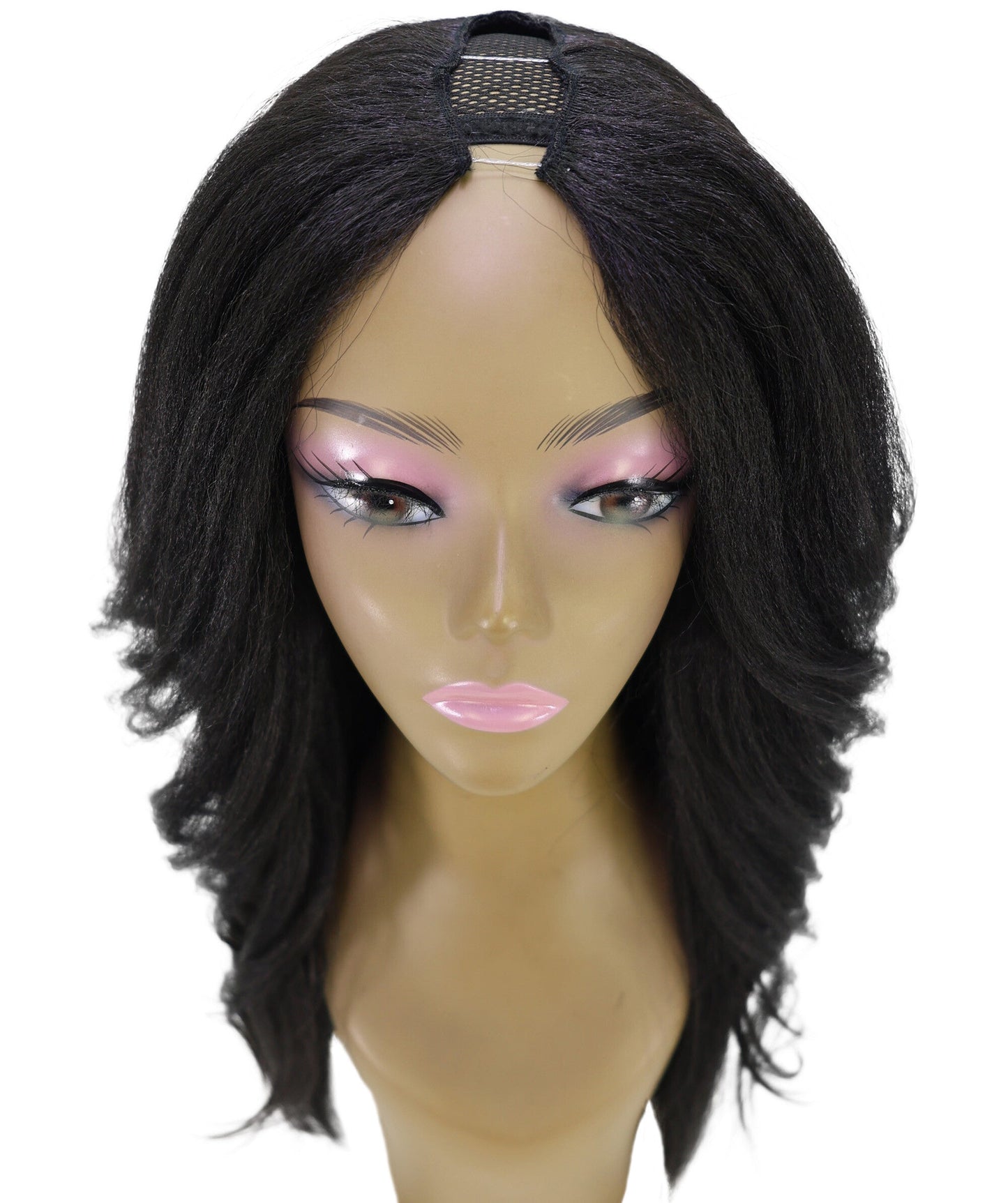 LUXLUXE Women Long Straight Full Wig – 21" Sleek Natural Looking 199g Hair Heat Resistant Synthetic Fiber