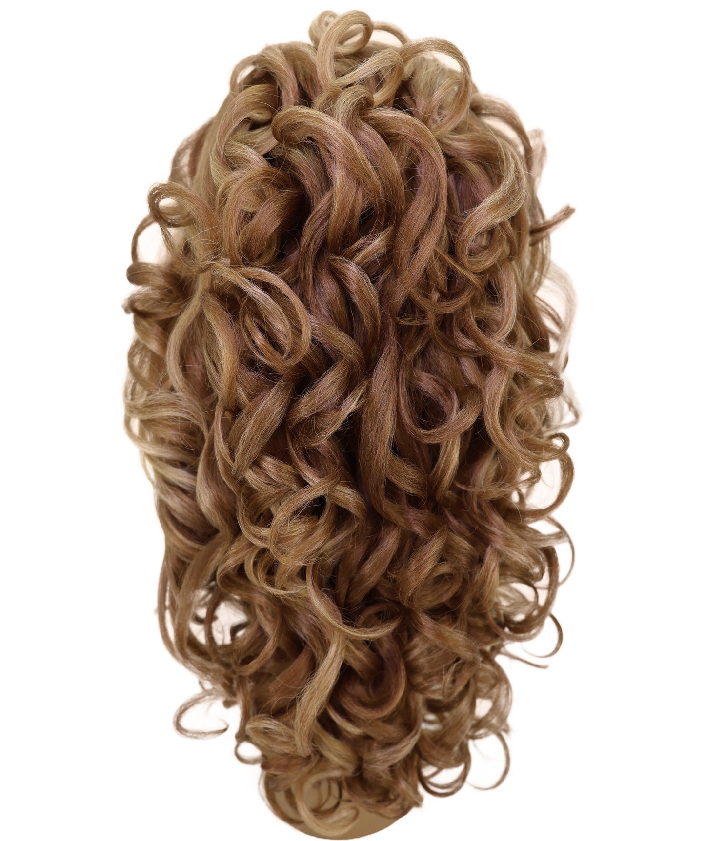 LUXLUXE 21" Long Wavy Textured Wig – 185g Natural Waves Hair with Cloth Headband Style Heat Resistant Synthetic Fiber