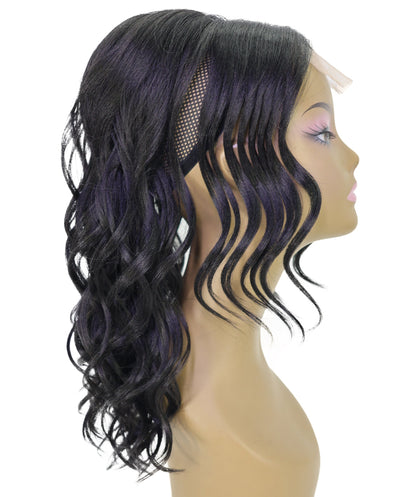 LUXLUXE Wavy Lace Front Hair Extension – Natural Wave 14 Inch 105g Hairpiece Soft Texture & Elegant Style