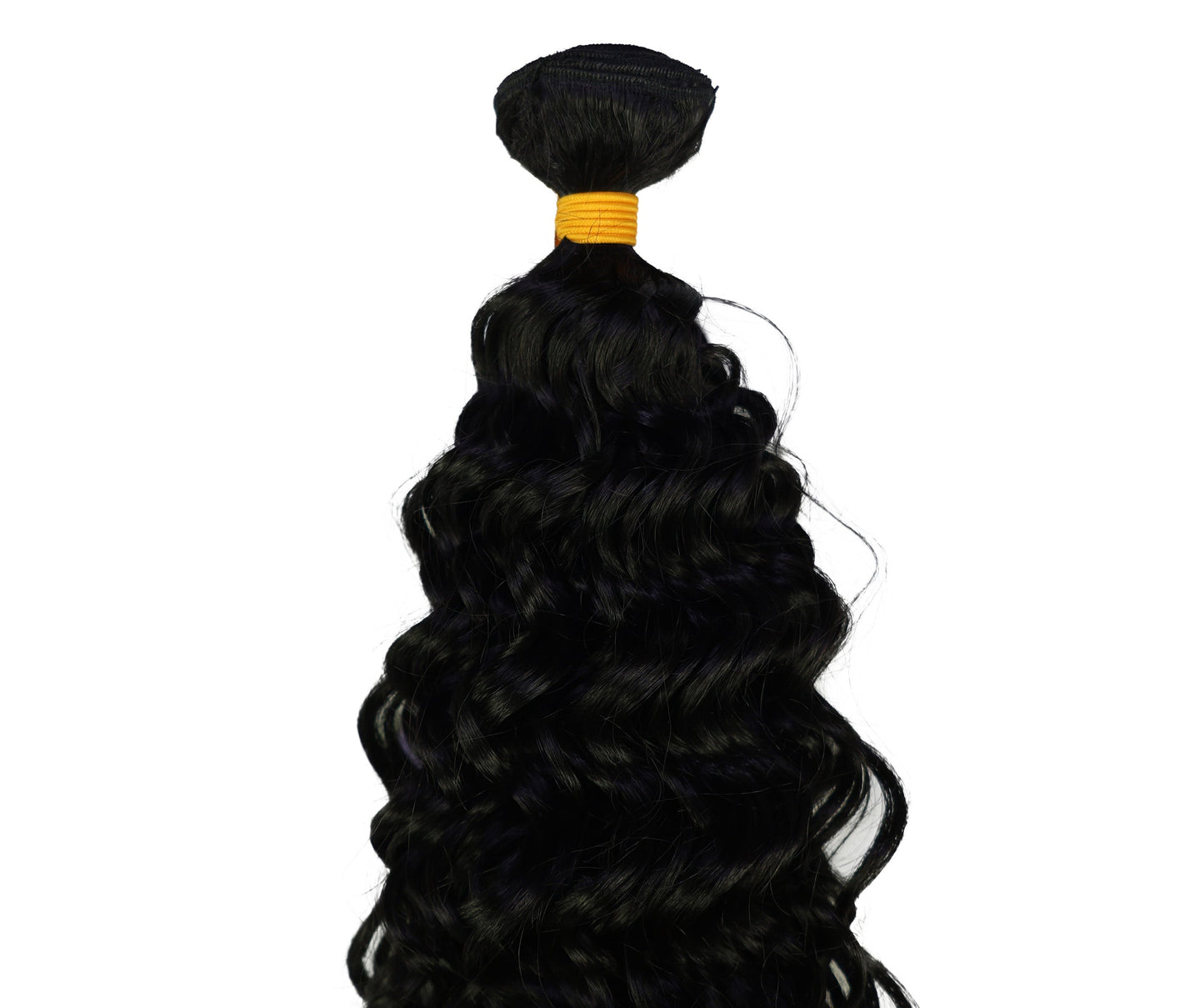LUXLUXE Deep Wave Curly Hawaiian Synthetic Hair Extension - 18 Inch 100g Defined Curl Style for Everyday Hair Styling