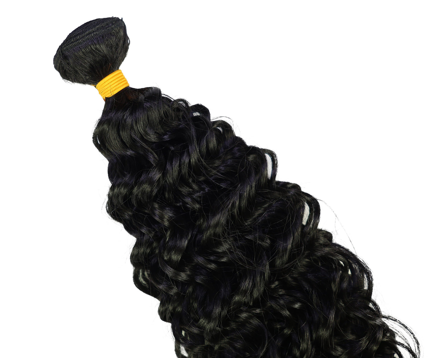 LUXLUXE Deep Wave Curly Hawaiian Synthetic Hair Extension - 18 Inch 100g Defined Curl Style for Everyday Hair Styling