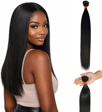 LUXLUXE Pre Stretched Braiding Straight Synthetic Hair Extension - 19 Inch 100g for Braided & Creative Hairstyles