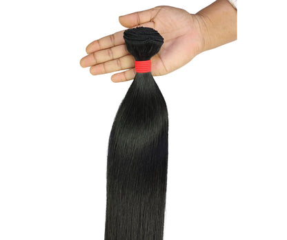LUXLUXE Pre Stretched Braiding Straight Synthetic Hair Extension - 19 Inch 100g for Braided & Creative Hairstyles