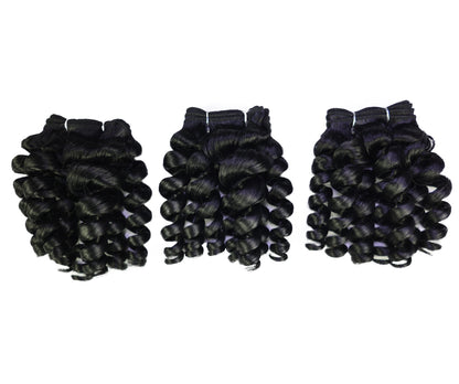 LUXLUXE Spiral Curl Synthetic Hair Extension - 4.75 Inch 110g Defined Curly Style for Versatile Hair Styling