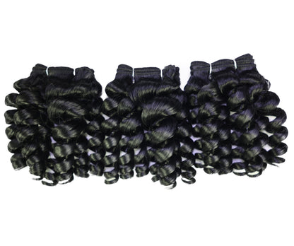 LUXLUXE Spiral Curl Synthetic Hair Extension - 4.75 Inch 110g Defined Curly Style for Versatile Hair Styling